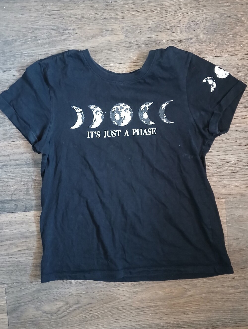 attitude Not included It's Just A Phase Rolled Short-Sleeve Graphic T-Shirt. 